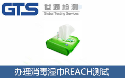 办理消毒湿巾REACH测试