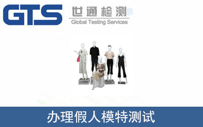 办理假人模特测试
