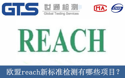 欧盟reach新标准检测有哪些项目？