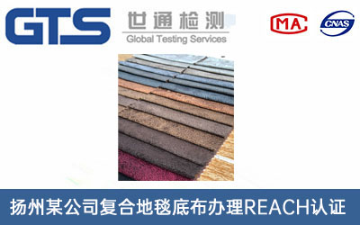 复合地毯底布REACH认证
