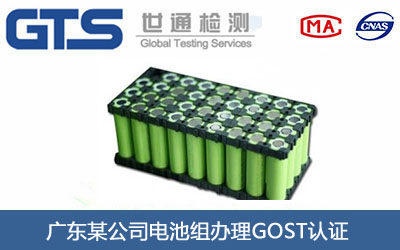 电池组GOST认证